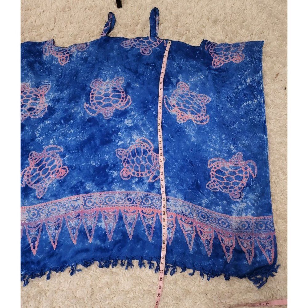 Tropical, boho Style Summer Cold Shoulder One Size, - Picture 5 of 9